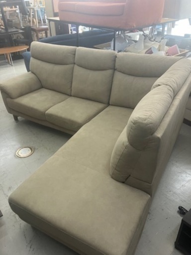 取引場所 南観音  ロ2405-680 カウチソファ 中古美品