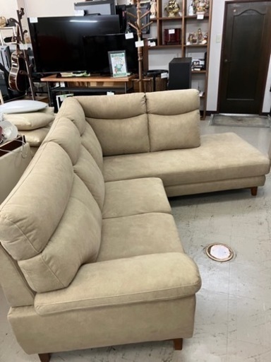 取引場所 南観音  ロ2405-680 カウチソファ 中古美品