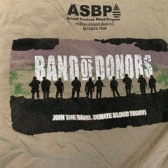 DELTA 　🇺🇸　軍事献血　 Tシャツ
