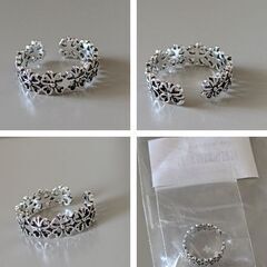 アンティーク/クローバーリング（新品）調整可能の画像