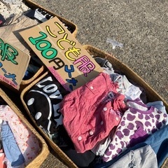 100円 子供服 古着 SALE品 kids　一着100円　 の画像
