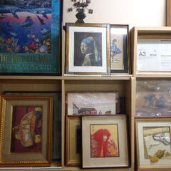 ★閉店処分☆無料★額縁：額装：絵画：置物：無料★