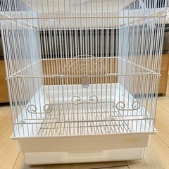 鳥かご　ＨＯＥＩ　３５角ＰＳ　ホワイト　（３７×４１．５×４４ｃ...