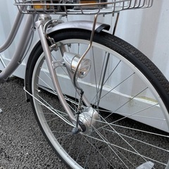 【都内/千葉市引取】ママチャリ 26インチ 鍵/オートライト付 都内/千葉市引取】ママチャリ 26インチ自転車 鍵/オートライト