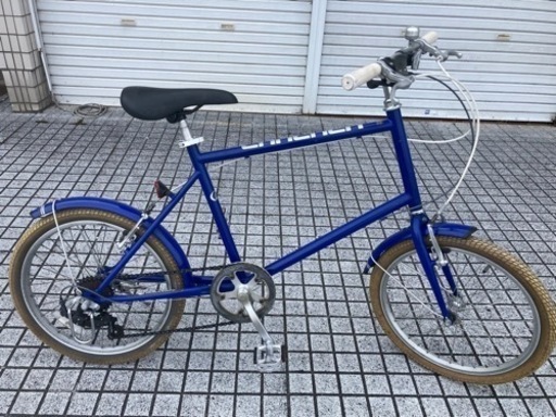 ミニベロ】20インチ 外装6段変速 チェーン、サドル新品❗️若林自転車