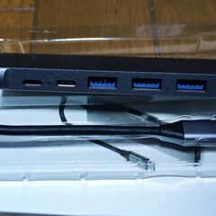 3XI USB C ハブ 9 in 1 Type c ハブアダプタ搭載 MacBook Pro/MacBook Air/iPad Pro/iPad Air 4/Huawei Matebook/Surface Goなど用、60W USB-C PD 充電 4K HDMI 出力 3X USB3.0 SD/Micro SDカードリーダー 3.5mmヘッドホンジャッ ク タイプ C データ転送ポートの画像