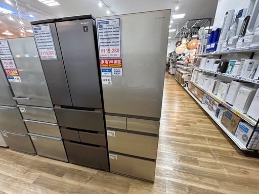 【1年保証】Panasonicの冷蔵庫入荷しました！！