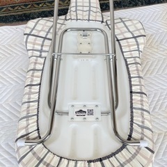 SAITO Ironing Board(LS-15)サイトウアイロンボードフロアタイプ/斎藤アイロン/チェック柄カバー付き/国産最高級日本製/ファッション/アパレル/衣類/単身/新生活/学生/福岡/糸島/自社便配送可能/直接引取り【JUN-PayPay】の画像