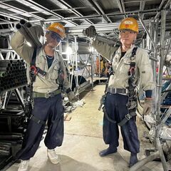 正社員】足場とび／鳶工／現場作業員 ☆未経験から30万円以上稼げる☆の画像