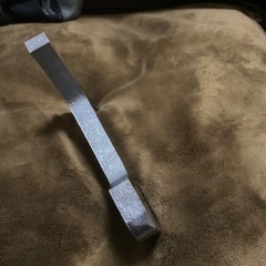 鉄道　レール　文鎮　クロームメッキ　昭和レトロの画像