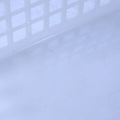 ◆ 　 収納ケース　バスケット  　　ホワイト　#29284　◆の画像
