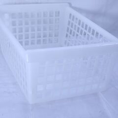◆ 　 収納ケース　バスケット  　　ホワイト　#29284　◆
