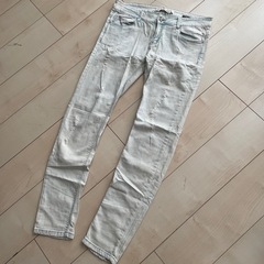 （廃棄済）6月末まで ZARA ザラ　レディースダメージデニム　...