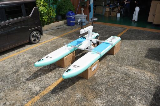 値下げ【新品未使用】水上バイク？？　水上自転車？？ od638