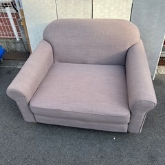 ソファ 1.5人掛けソファ/ベージュ/レア