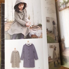 ハンドメイド本。未使用の型紙付き！ほんのりSWEET女の子の服の画像