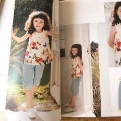 ハンドメイド本。未使用の型紙付き！ほんのりSWEET女の子の服の画像