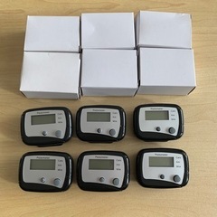万歩計　歩数計　6個