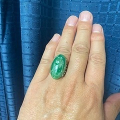 🉐大型天然石→指輪^_^ 置石→まじにパワーあります^_^の画像