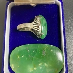 🉐大型天然石→指輪^_^ 置石→まじにパワーあります^_^の画像