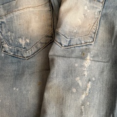 （廃棄済）6月末まで ZARA ザラ　難ありレディース　ダメージデニム　EUR42 USA10 MEX32 中古　非対面取引の画像