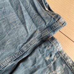 （廃棄済）6月末まで ZARA ザラ　難ありレディース　ダメージデニム　EUR42 USA10 MEX32 中古　非対面取引の画像