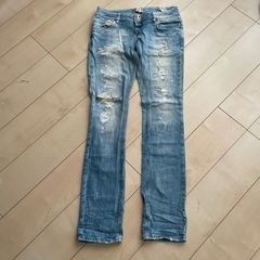 （廃棄済）6月末まで ZARA ザラ　難ありレディース　ダメージ...