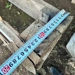 【美浦村布佐】木製大型パレット 3.5×0.98m 1枚　大型重量物の運搬等にの画像