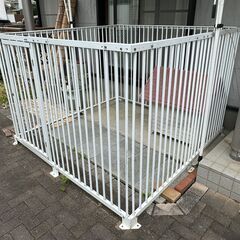 ペットサークル【屋外用】の画像
