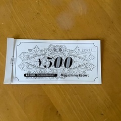 長島スパーランド　金券
