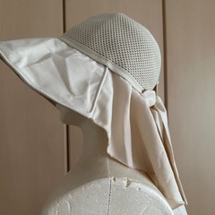 【お話し中】小さいサイズ　レディース日除け帽子　女優帽　未使用品