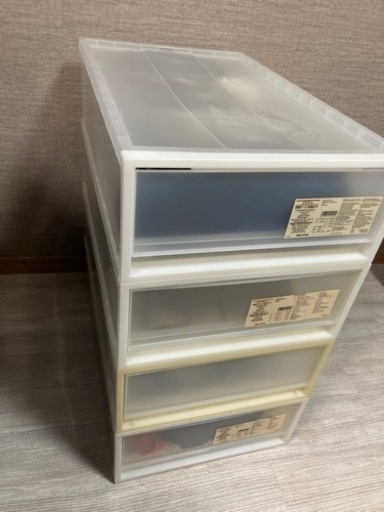無印良品PP衣装ケース　引出し式小　ポリプロピレン