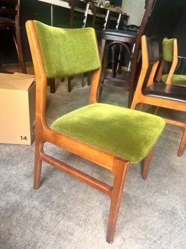 カリモク 3脚 ダイニングチェア