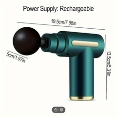 【ほぼ未使用】マッサージガン　筋膜リリース 電動 6段階調節 小型の画像
