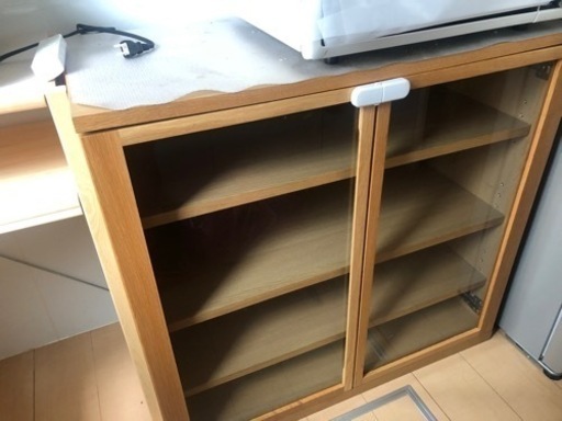 無印良品木製キャビネット