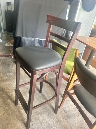カウンターチェア 6脚 家具 イス