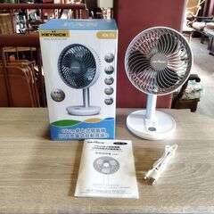 KEYNICE16㎝卓上式扇風機 USB充電式 KN-T6 卓上扇風機 卓上ファン ミニ扇風機　/TJ-1813 2F北の画像