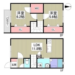 🏢安心の叶えRoom✨『2LDK』行田市持田✨5月末竣工予定✨新...