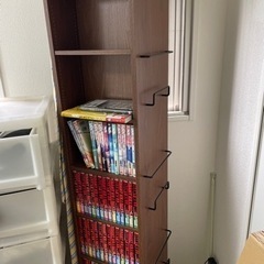 縦長回転式本棚