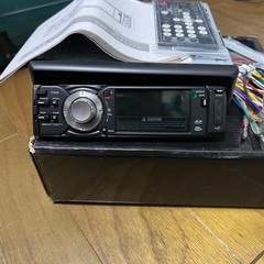 未使用！1DIN車載オーディオプレーヤーの画像