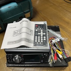 未使用！1DIN車載オーディオプレーヤーの画像