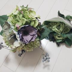 豪華で高級感がある造花 2セット
