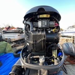 ヤマハ船外機90馬力　　4スト　2021年式　X足の画像