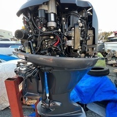 ヤマハ船外機90馬力　　4スト　2021年式　X足の画像