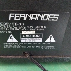 ● FERNANDES フェルナンデス FS-10 ギターアンプ 動作確認済 中古品 ③の画像