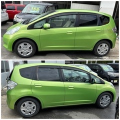 【商談中】低走行低燃費ハイブリッド48,200km‼️車検2年付‼️H23ホンダフィットハイブリッド‼️地デジナビ、ETC付‼️エンジン好調‼️の画像