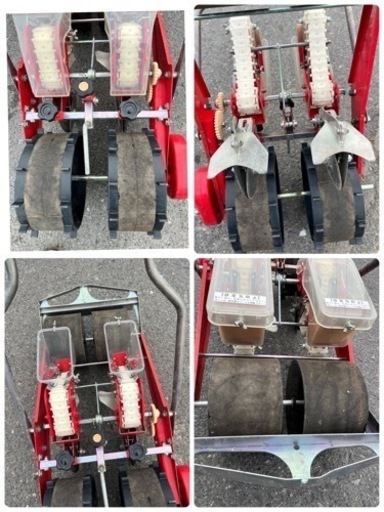 向井工業ごんべえHS-802型ベルト繰上げ式種まき機2条歩行型 向井工業ごんべえHS-802型ベルト繰上げ式種まき機2条歩行型