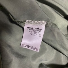 niko and... ニコアンドNPEツイルOCシャツ/長袖シャツの画像