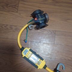 ハタヤ漏電ブレーカー付きタップの画像