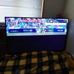 50インチ 4K テレビ (訳あり)　型番:FFF-TV4K50WBK2の画像